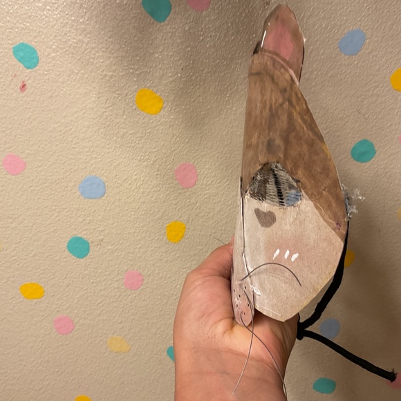 Otter therian mask kawaii cardboard - Picture 2 of 9